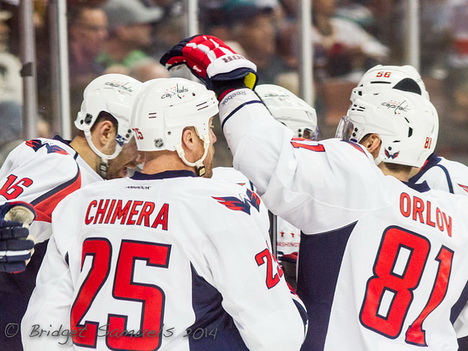 Jason Chimera, Dmitry Orlov, Eric Fehr